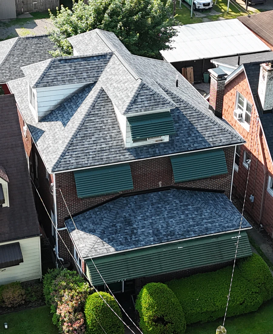 asphalt shingle roof
